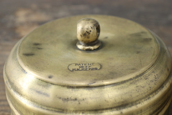 Antique Asian Metal Lunch Box