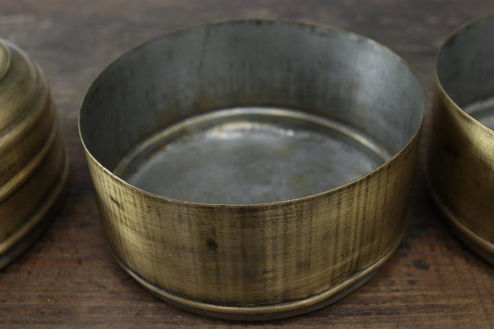 Antique Asian Metal Lunch Box
