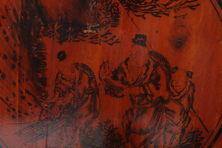 Antique Big Asian Serving Tray