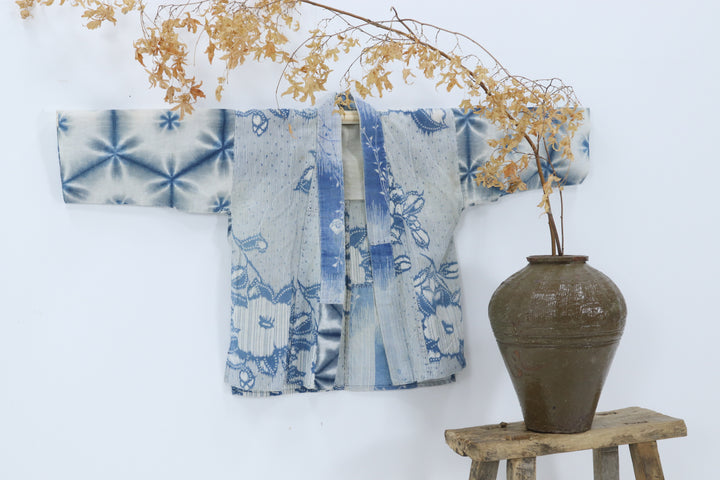 Antique Small Person Coat Blue