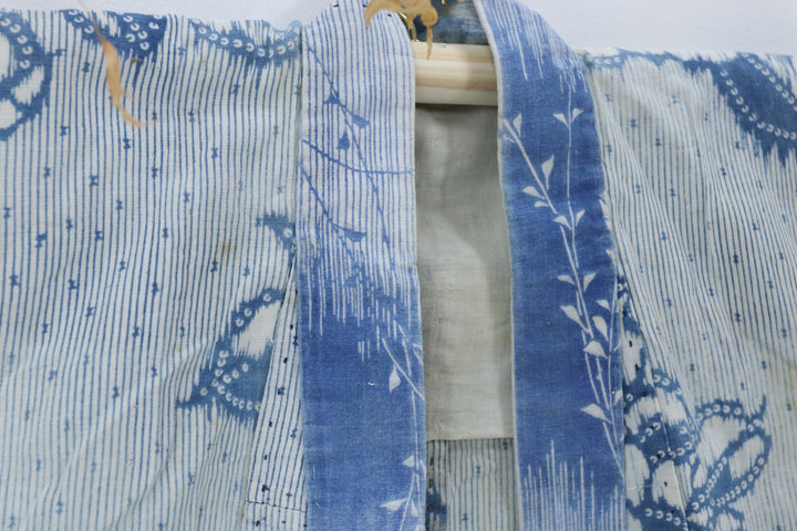 Antique Small Person Coat Blue
