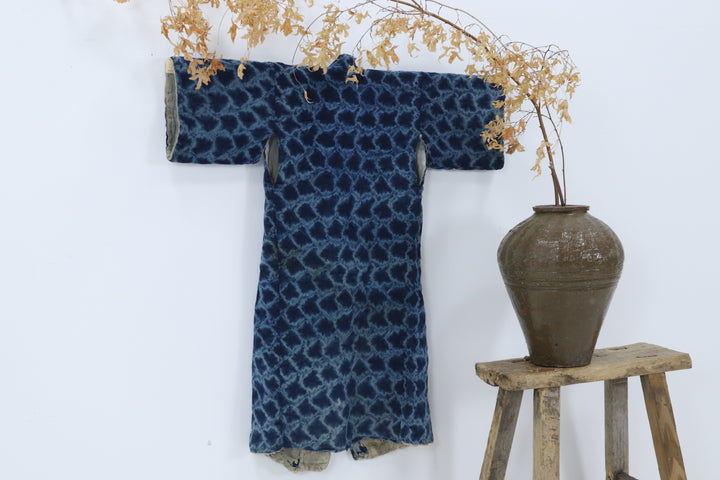 Antique Small Person Coat Blue