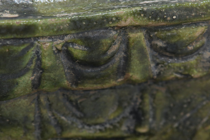 Antique Emerald Ceramic Sedan Chair 