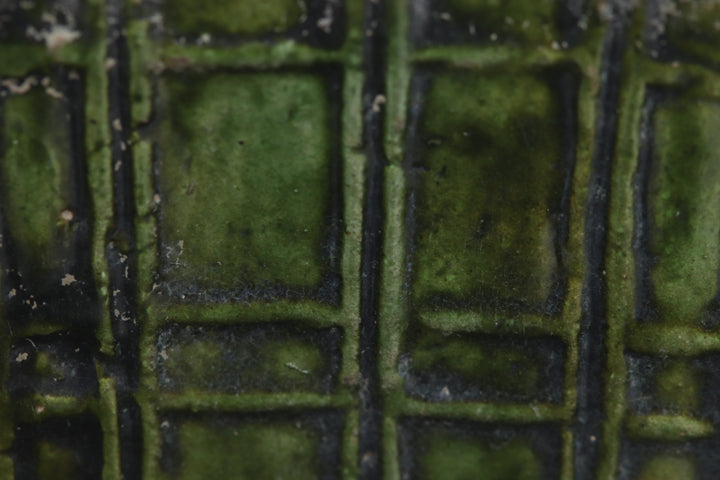 Antique Emerald Ceramic Sedan Chair 