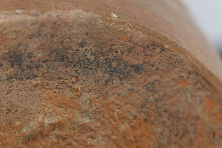 Antique Dark Tripod Ceramic Pot
