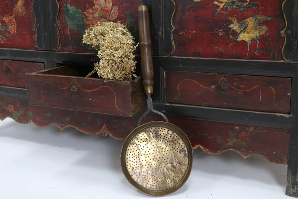 Antique Asian Metal Skimmer
