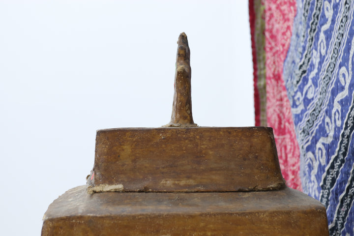 Oriental Hand-crafted Paper Mache Religious Item