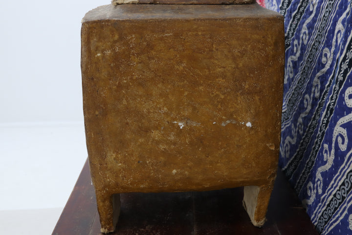 Oriental Hand-crafted Paper Mache Religious Item