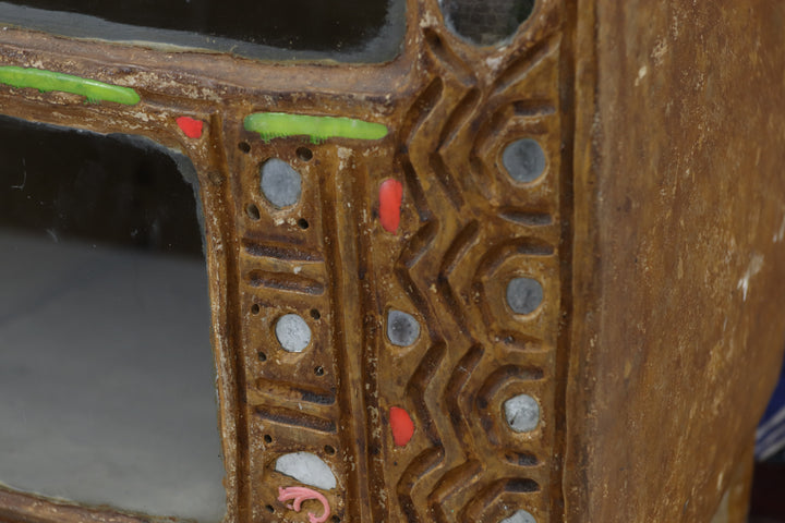 Oriental Hand-crafted Paper Mache Religious Item