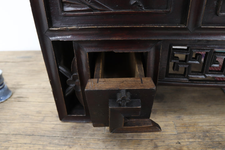 Antique Asian Handmade Side cabinet