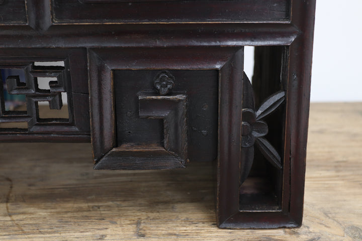 Antique Asian Handmade Side cabinet