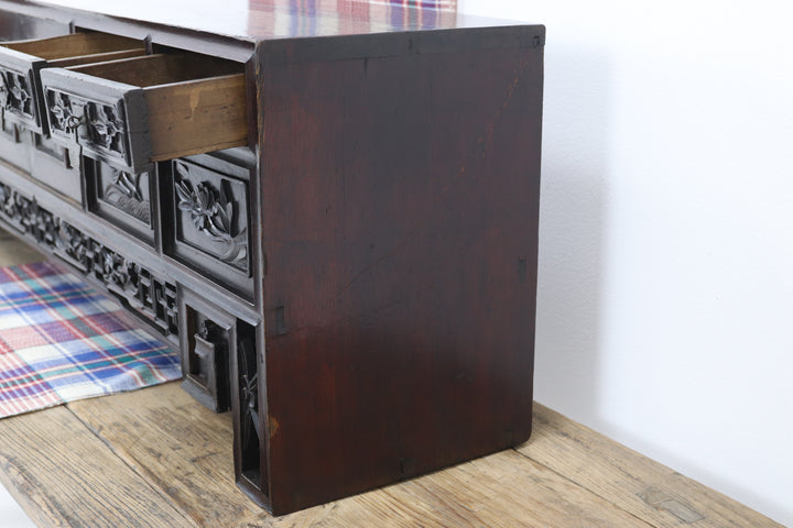 Antique Asian Handmade Side cabinet