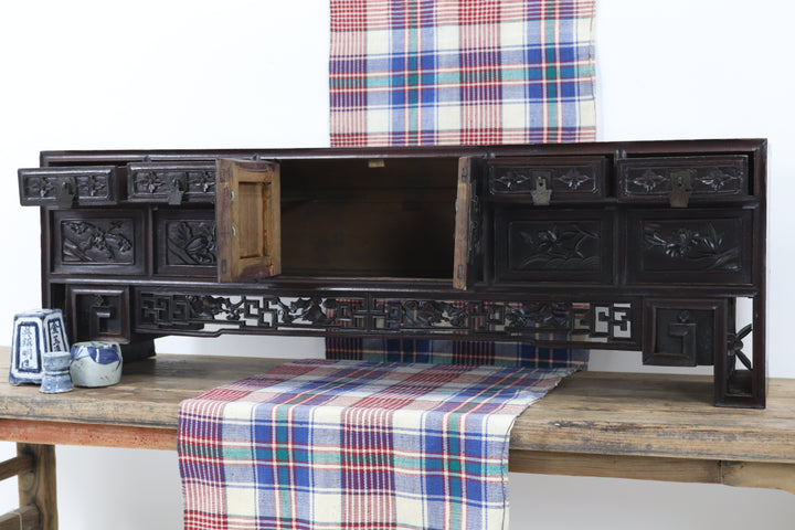 Antique Asian Handmade Side cabinet