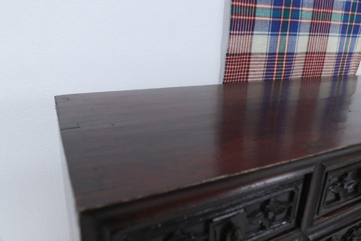 Antique Asian Handmade Side cabinet