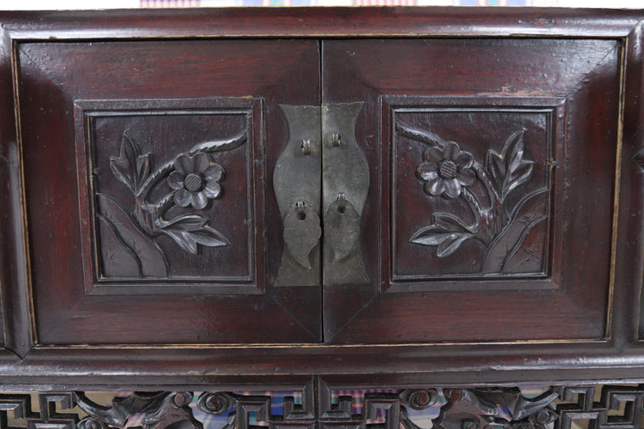 Antique Asian Handmade Side cabinet