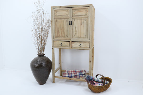 Antique Handmade Asian Cabinet