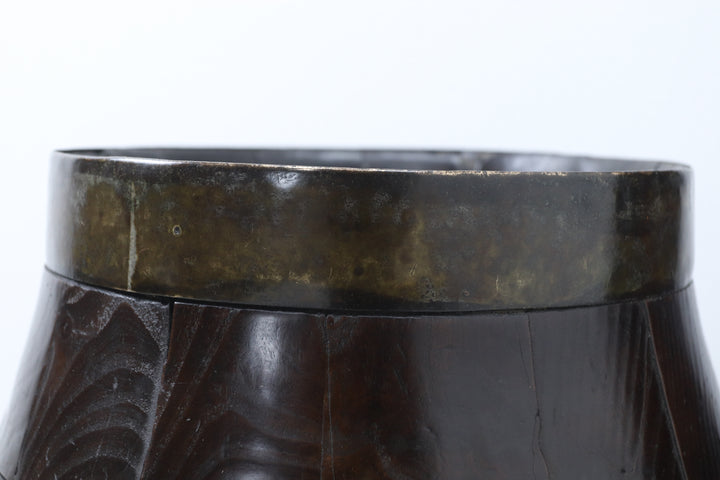 Antique Asian Wooden Pot