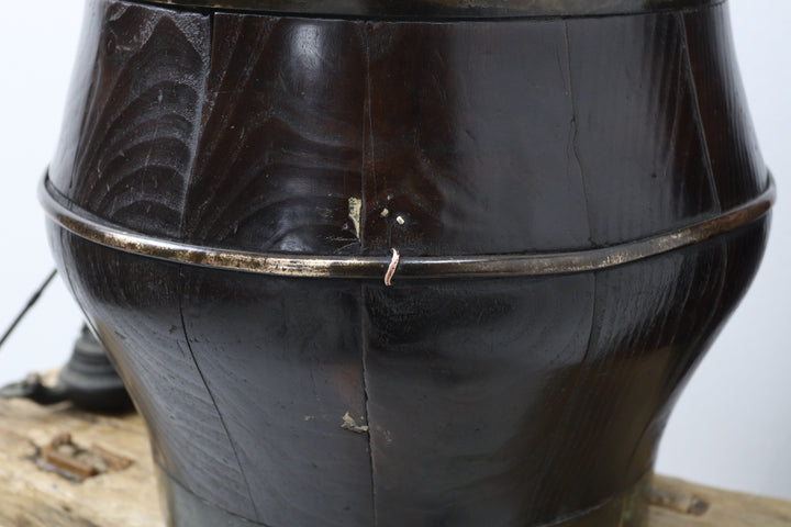 Antique Asian Wooden Pot
