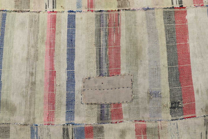 Antique Asian Multicoloured Textile