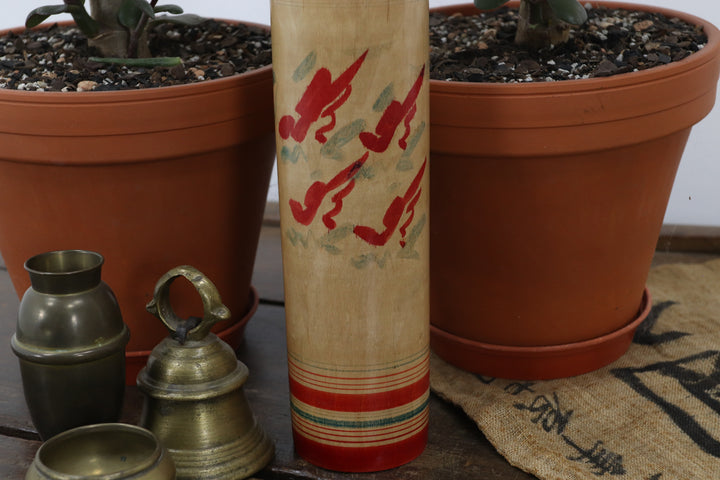 Antique Asian Wooden Figurine