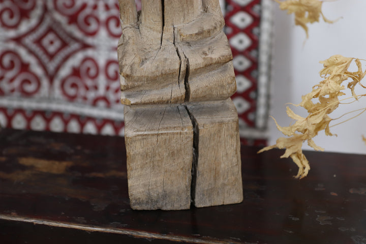 Antique Asian Hand-crafted Religious Item