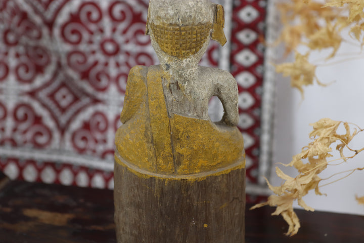 Antique Asian Hand-crafted Religious Item