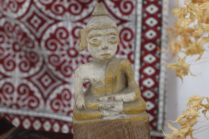 Antique Asian Hand-crafted Religious Item