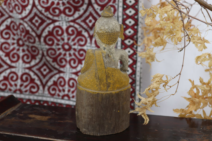 Antique Asian Hand-crafted Religious Item