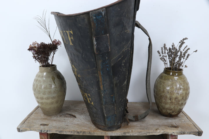 Antique Large Black European Grape Collector 