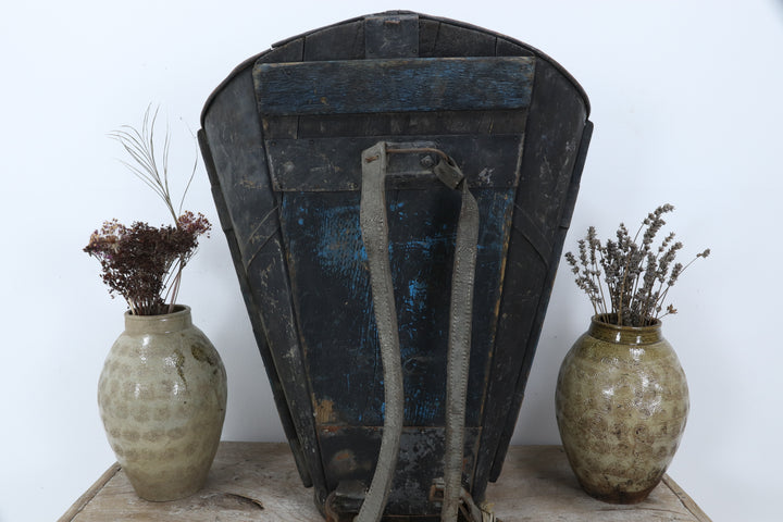 Antique Large Black European Grape Collector 