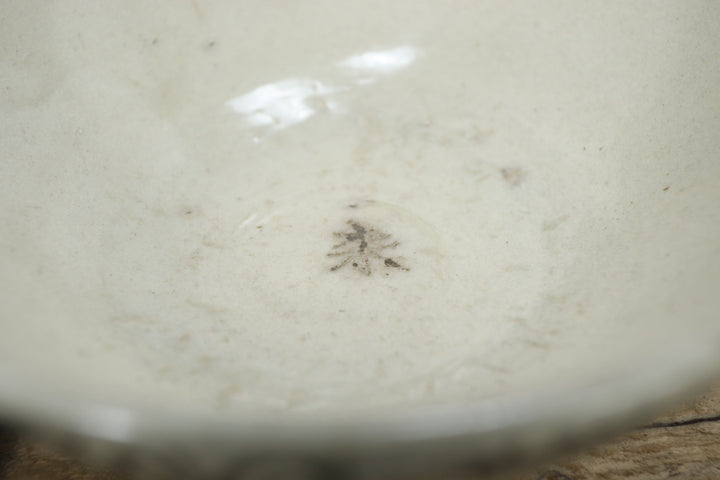 Antique Asian Ceramic Hand-painted Bowl 