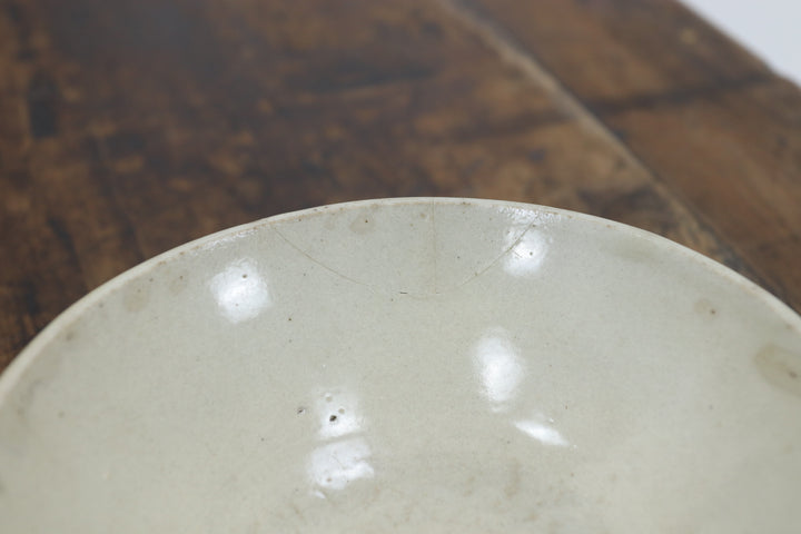 Antique Asian Ceramic Hand-painted Bowl 