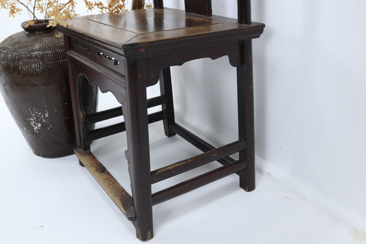 Antique Asian Wooden Seat
