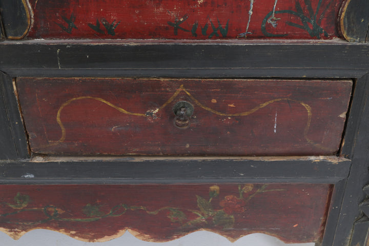 Antique Asian Handmade Large Box