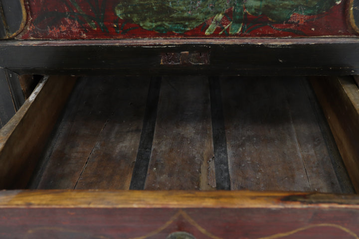 Antique Asian Handmade Large Box