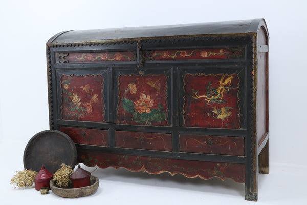 Antique Asian Handmade Large Box
