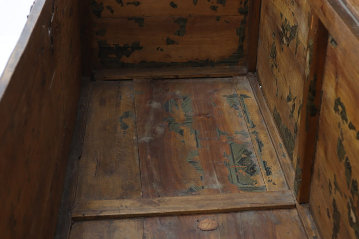 Antique Asian Handmade Large Box