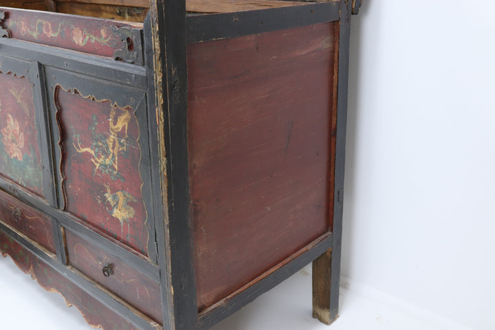 Antique Asian Handmade Large Box