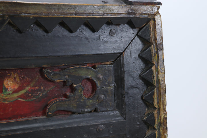 Antique Asian Handmade Large Box
