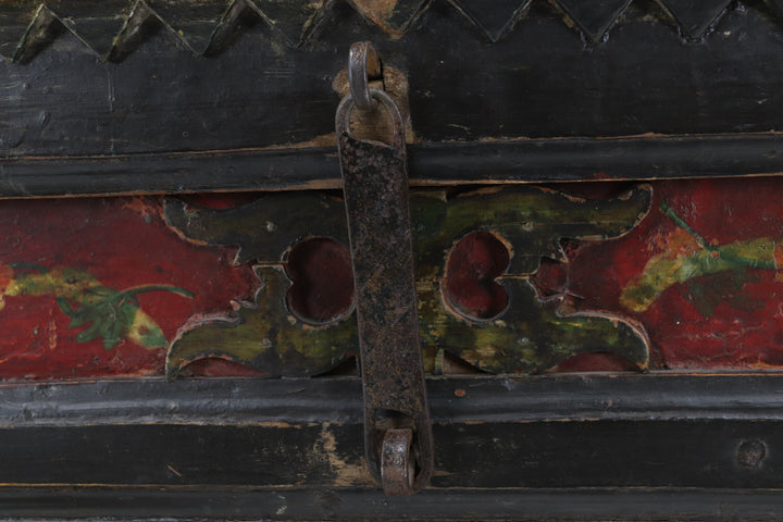 Antique Asian Handmade Large Box