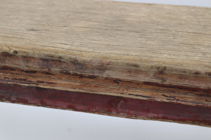 Antique Set of Two Wooden Asian Seats