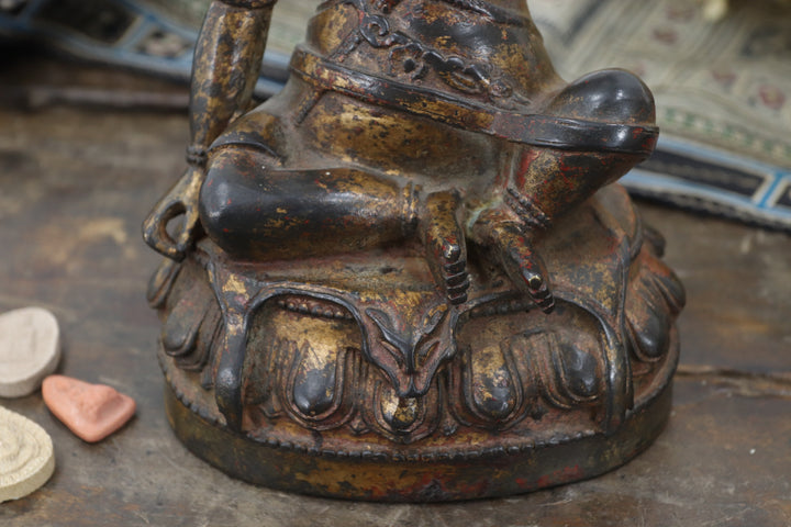 Antique Asian Metal Religious Item