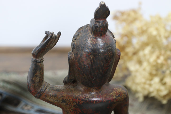 Antique Asian Metal Religious Item