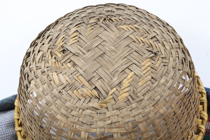 Antique Handmade Asian Basket