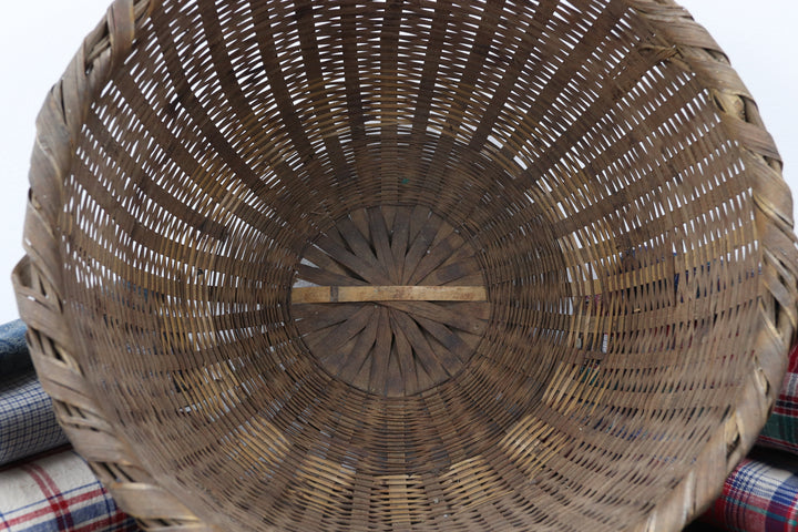 Antique Handmade Asian Basket