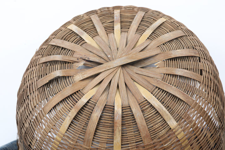 Antique Handmade Asian Basket