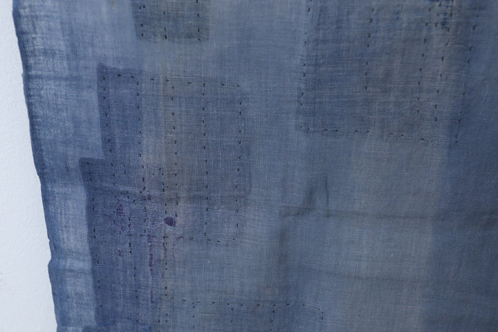 Antique Asian Indigo Blue Textile