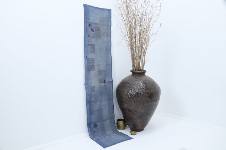 Antique Asian Indigo Blue Textile