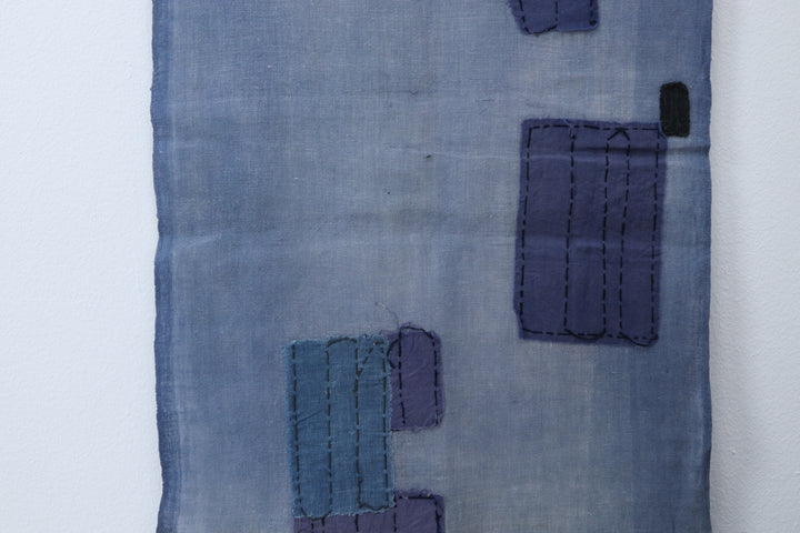 Antique Asian Indigo Blue Textile