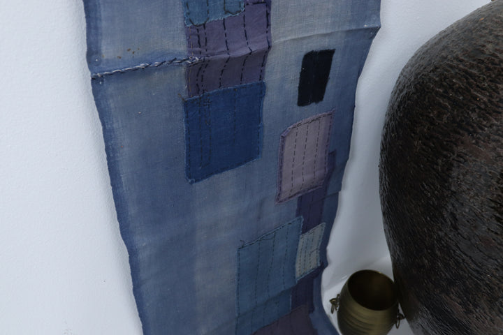 Antique Asian Indigo Blue Textile